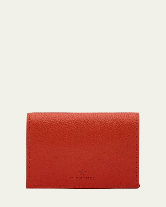 Oliveta Bifold Vacchetta Leather Wallet